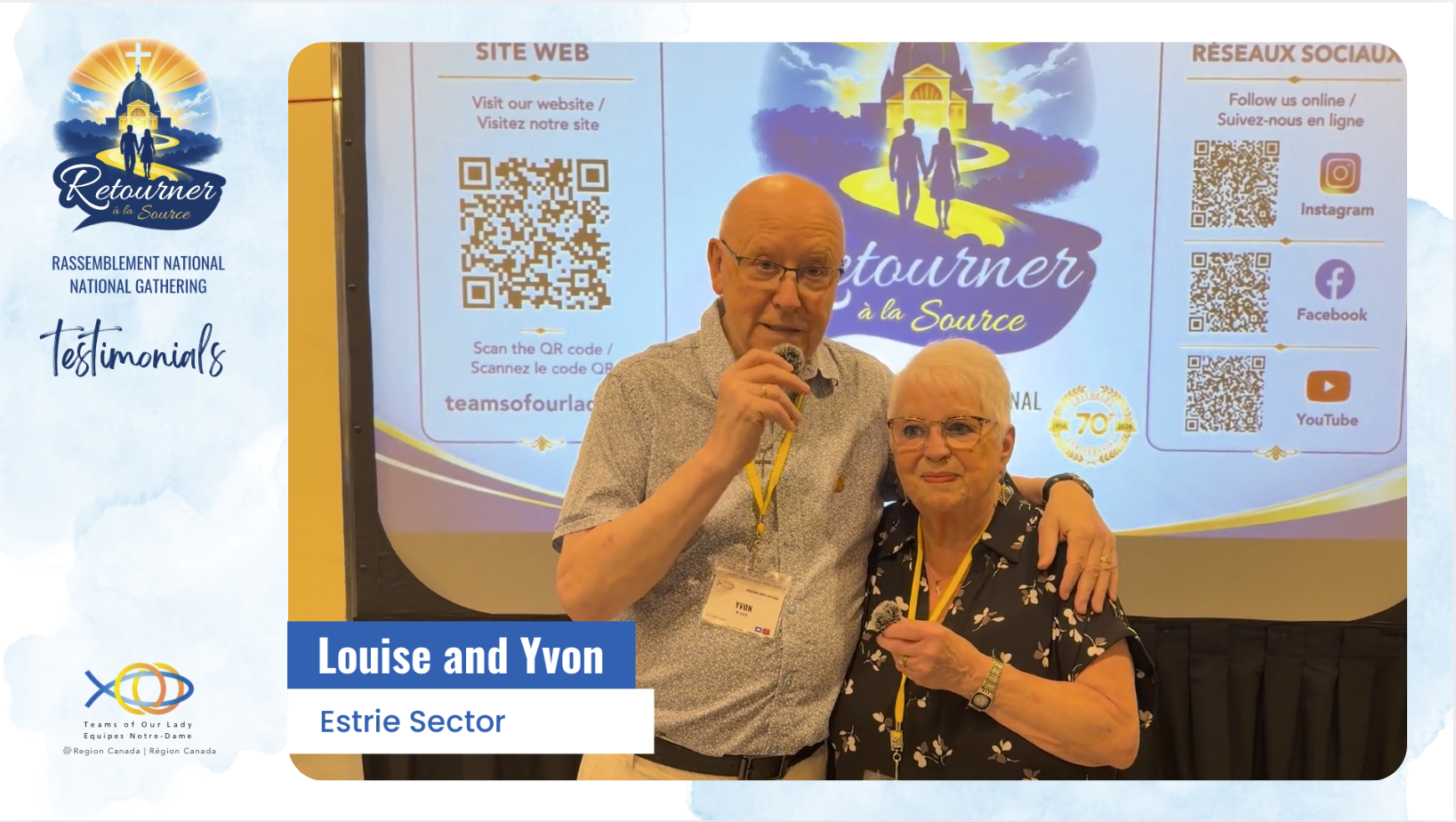 Louise & Yvon Boucher — Testimony on the Importance of Gatherings